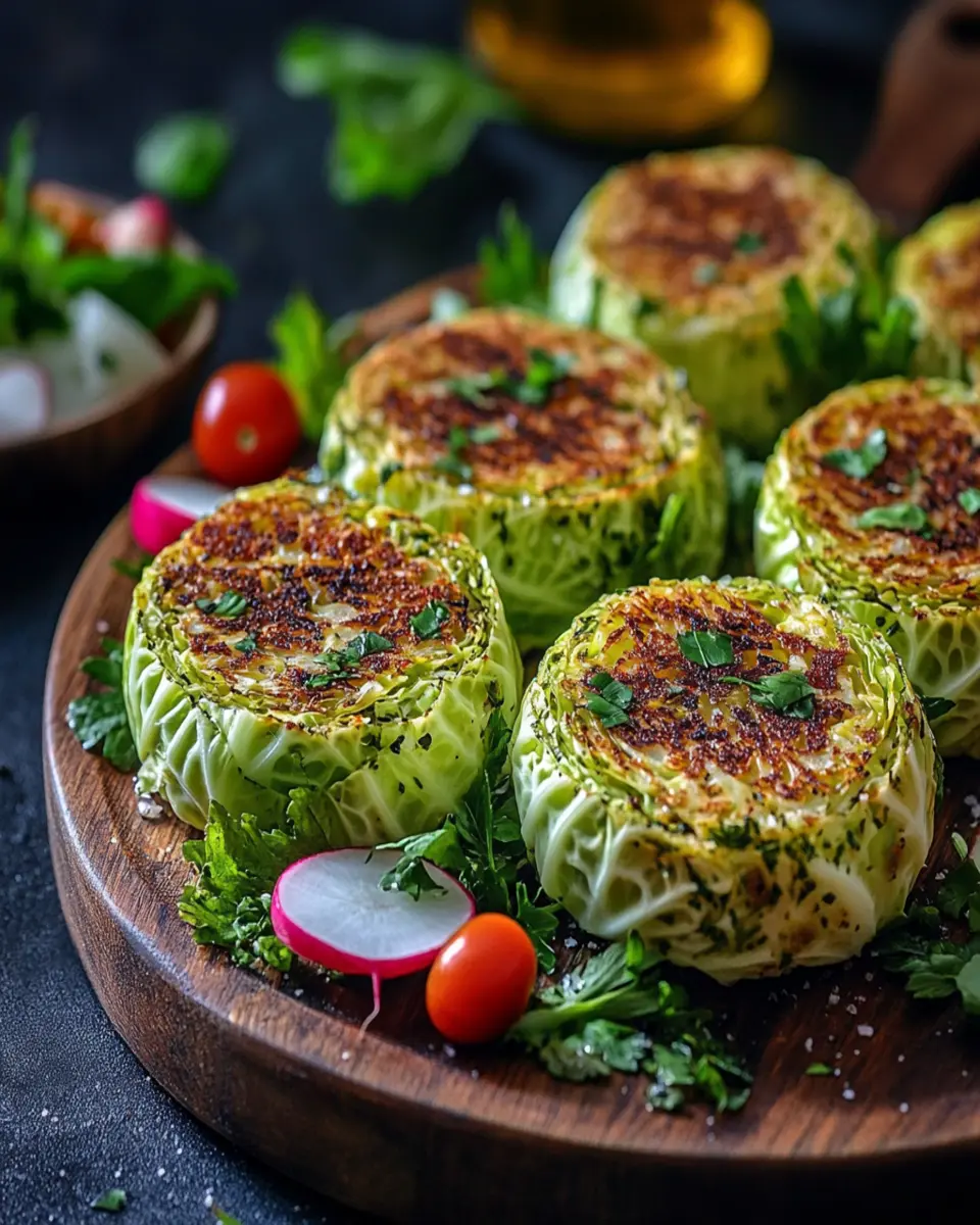 Oven-Baked Cabbage Burgers: Juicy Twist on Homemade Goodness