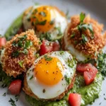 Chicharrón Crusted Eggs First Image First Image