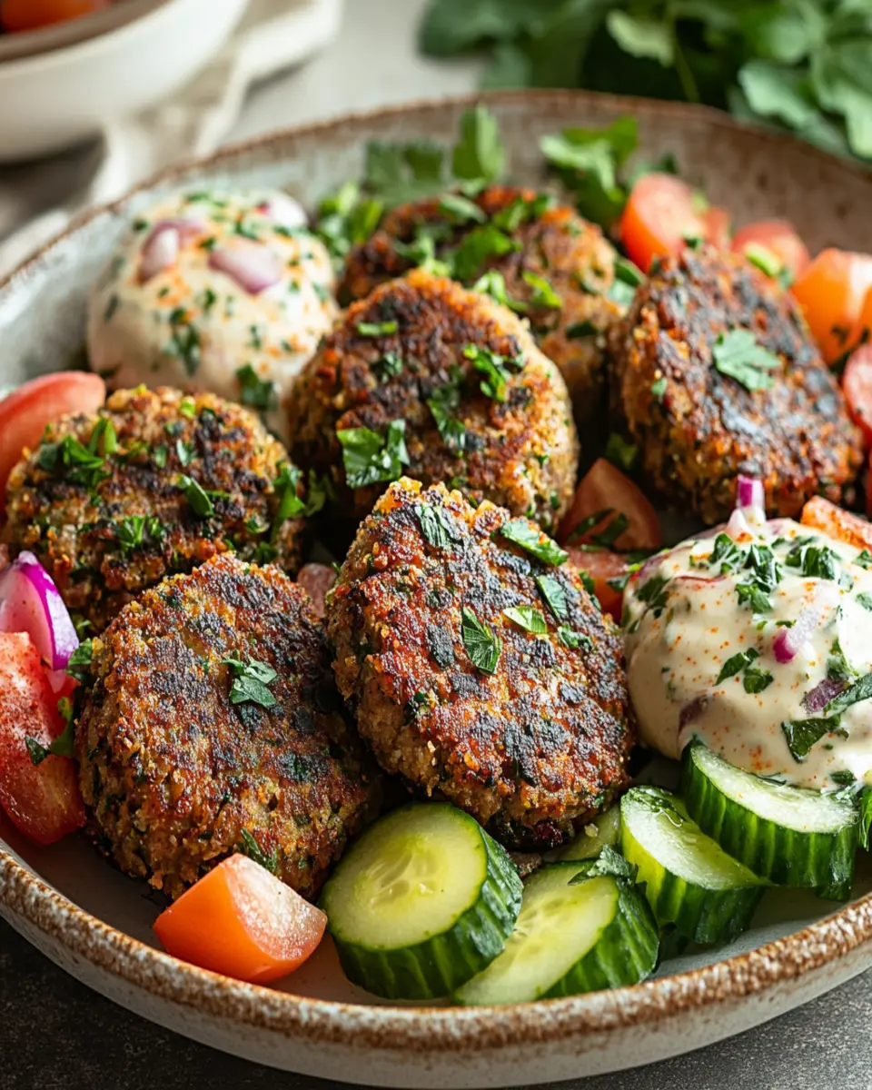 Easy Baked Kibbeh Lamb Patties: Irresistibly Flavorful Treats