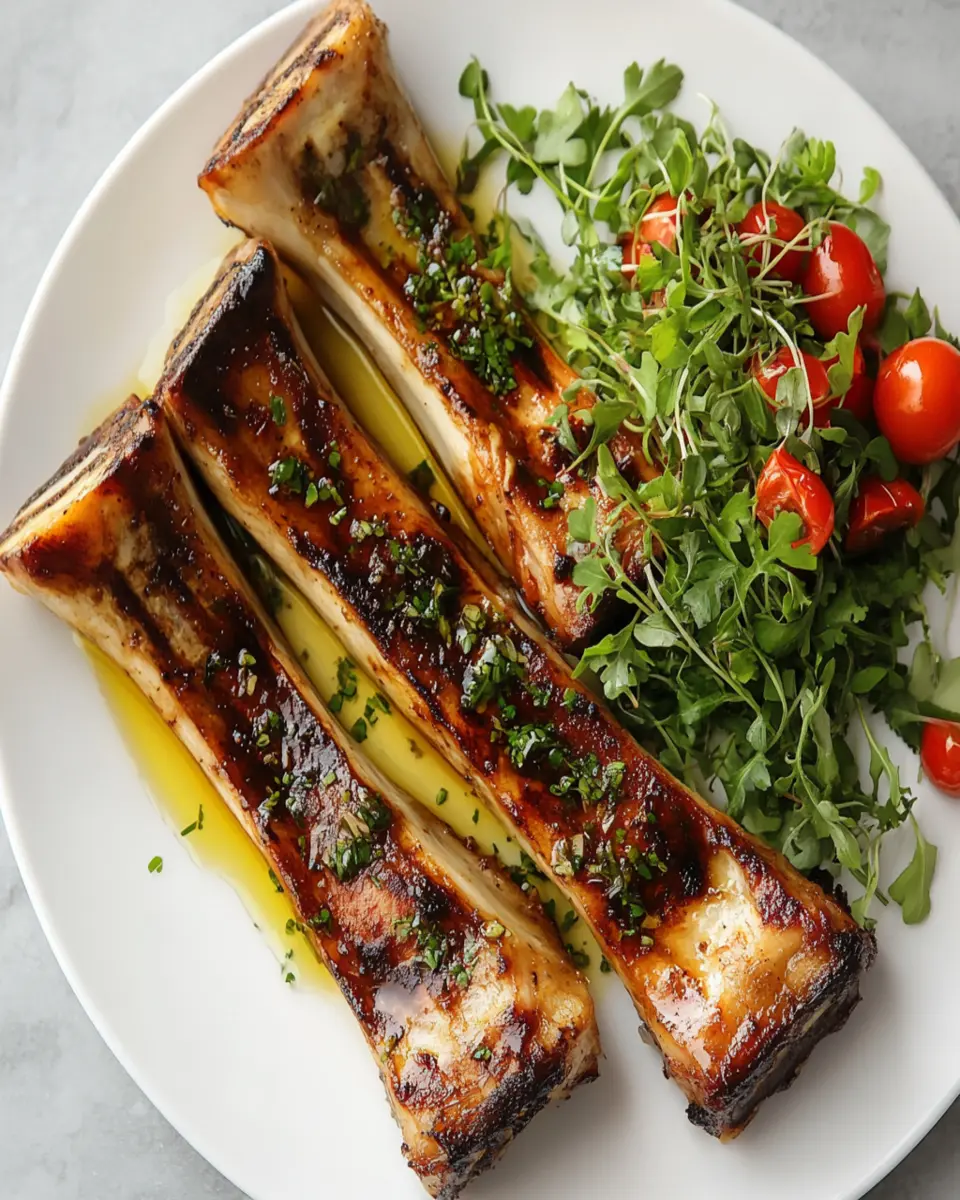 Roasted Marrow Bones: Irresistibly Rich Flavor Awaits
