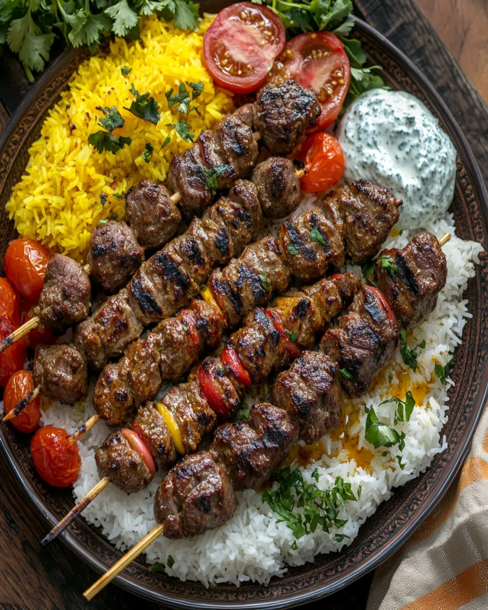 Iranian Chelo Kebab Recipe: Juicy Grilled Perfection at Home