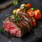 Beef Chuck Flap (Bavette) over Charcoal First Image First Image