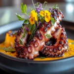 Octopus Tentacles Charred in Tallow First Image First Image
