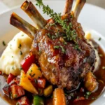 Braised Lamb Shanks - Fall-Off-The-Bone First Image First Image