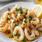 Hot butter calamari First Image First Image