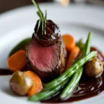 Venison Backstrap with Juniper Butter First Image First Image