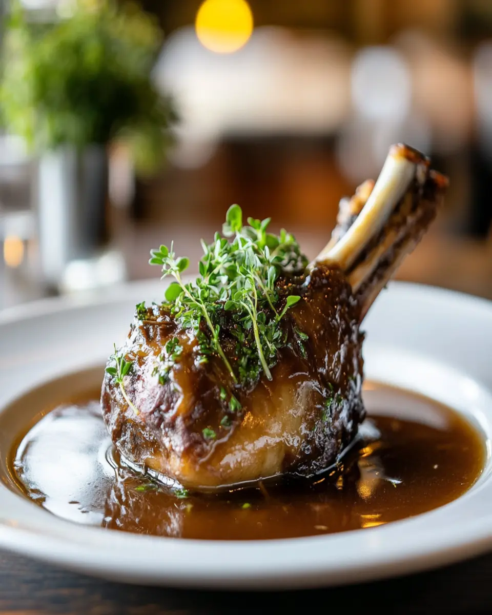 Braised Goat Shank: Indulge in Flavorful Bone Broth Bliss