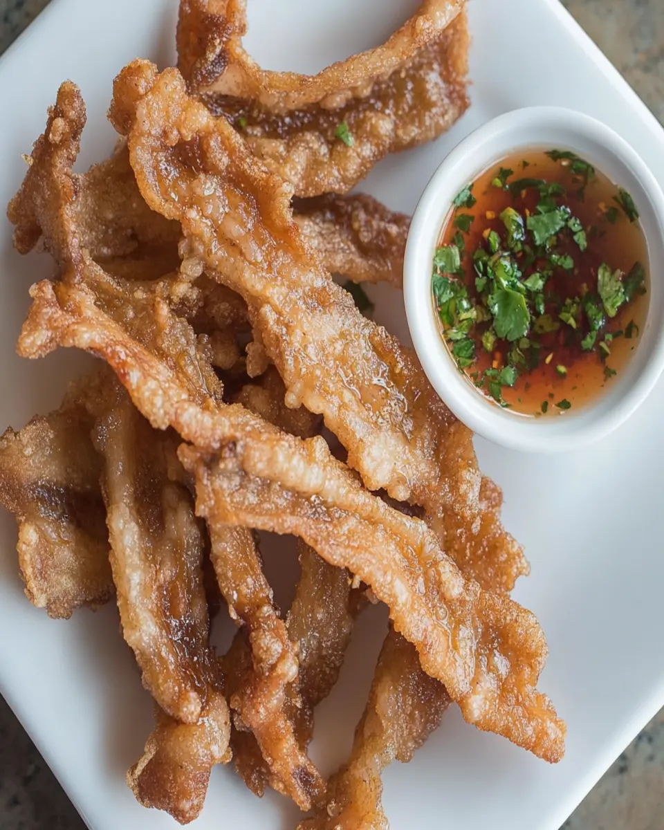 Crispy Pork Ear Strips: Irresistibly Crunchy Snack Bliss