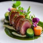 Smoked Lamb Neck with Crispy Exterior First Image First Image