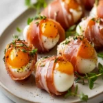 Quail Eggs Wrapped in Prosciutto First Image First Image