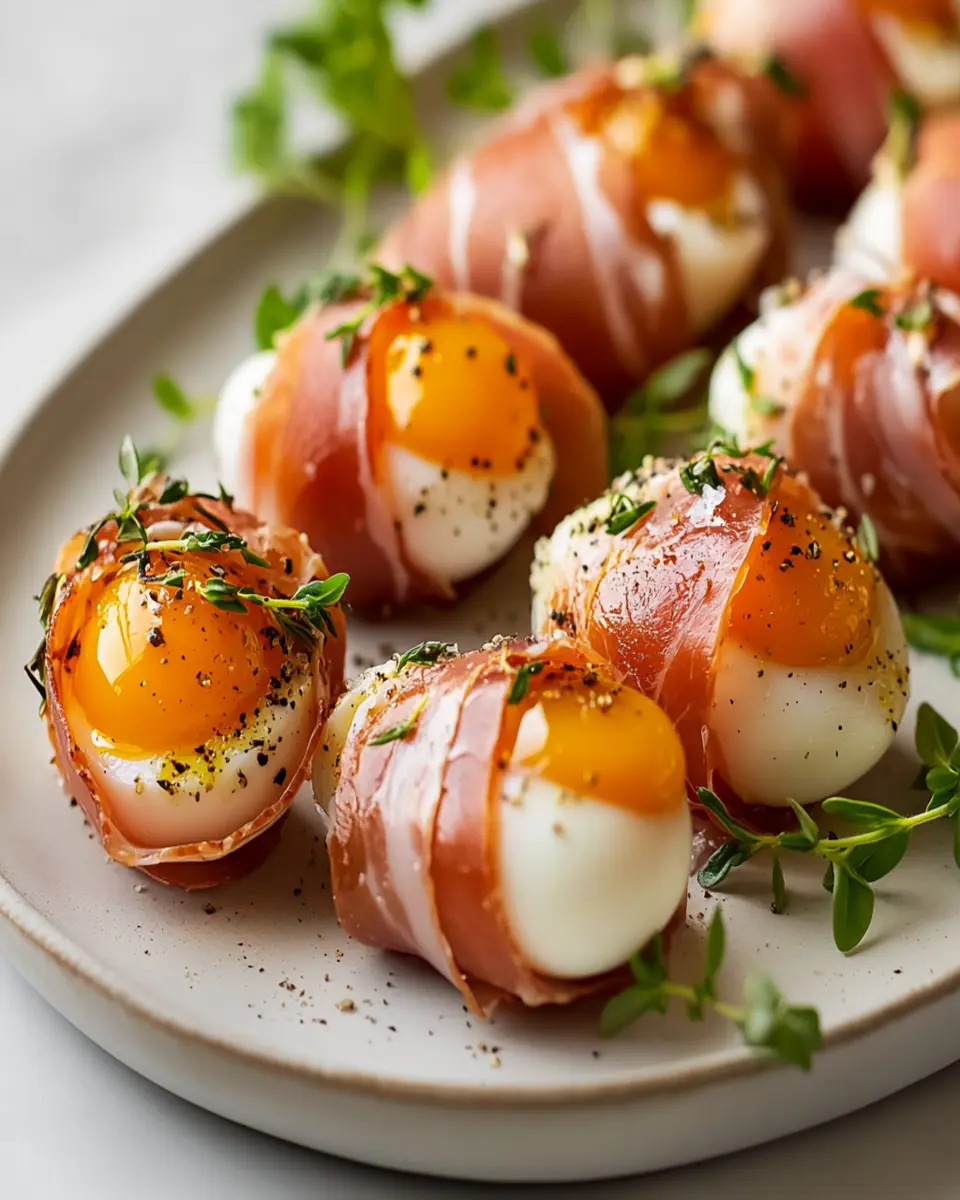 Quail Eggs Wrapped in Prosciutto: Irresistibly Indulgent Bites