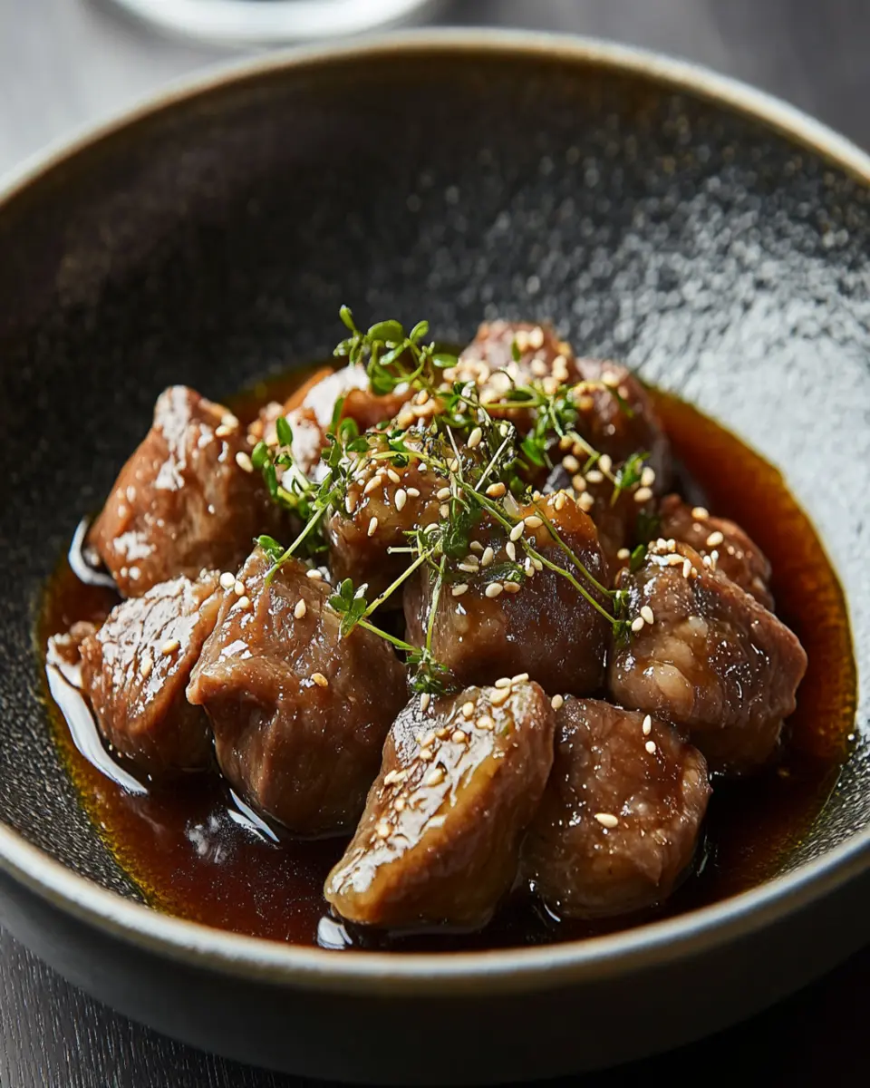 Beef Tendon Braised to Gelatinous Perfection: Comfort in a Bowl