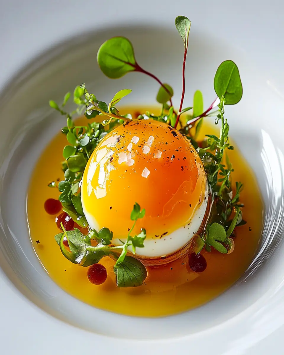 Egg Yolk Confit: Indulgent Flavor in Beef Tallow Bliss