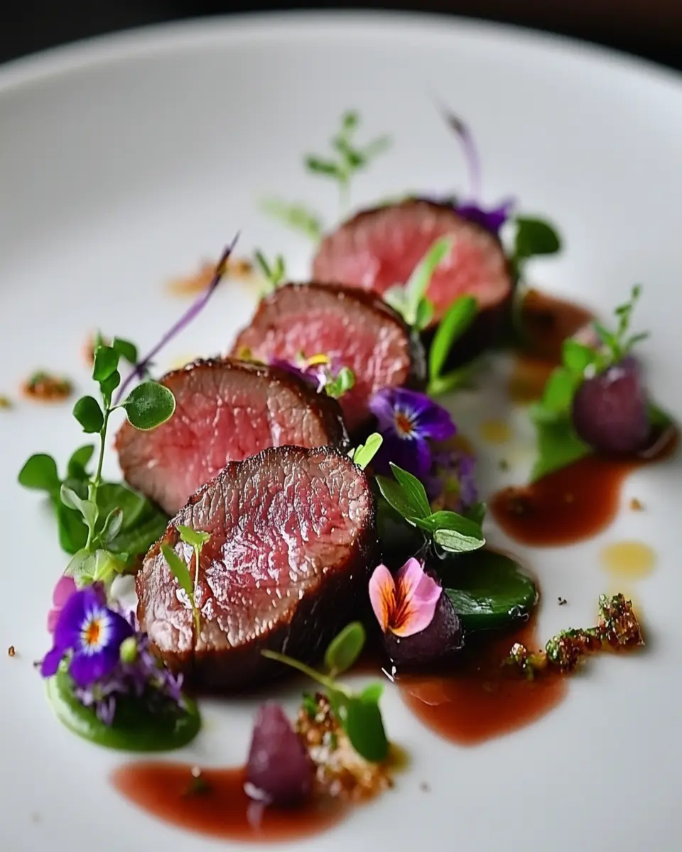 Sous Vide Lamb Heart: Juicy Perfection with Smoked Salt