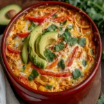 Cozy Keto Mexican Chicken Casserole Meal Prep Recipe with 30g Protein First Image First Image
