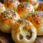 Garlic Parmesan Cheeseburger Bombs First Image First Image