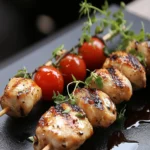 Chicken Oyster Skewers with Chicken Fat First Image First Image