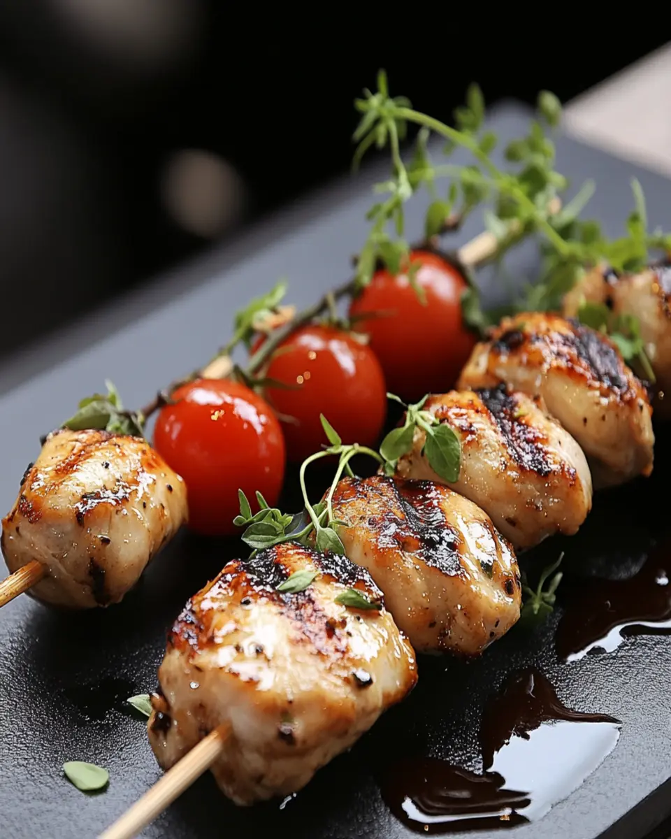 Chicken Oyster Skewers with Chicken Fat: Juicy Flavor Explosion