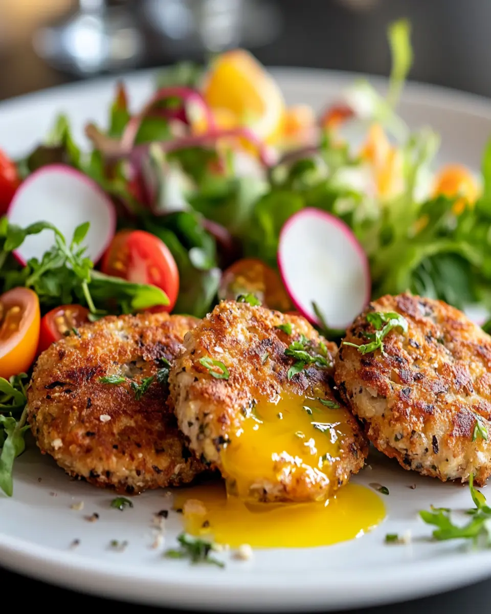 Sardine Patties with Egg Yolk Binder First Image First Image