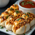 Cheesy Dynamite Chicken Buns First Image First Image