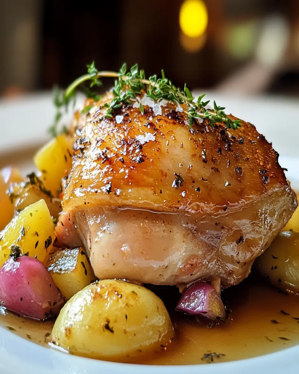 Turkey Thigh Confit in Schmaltz: Indulgent Flavor Awaits!