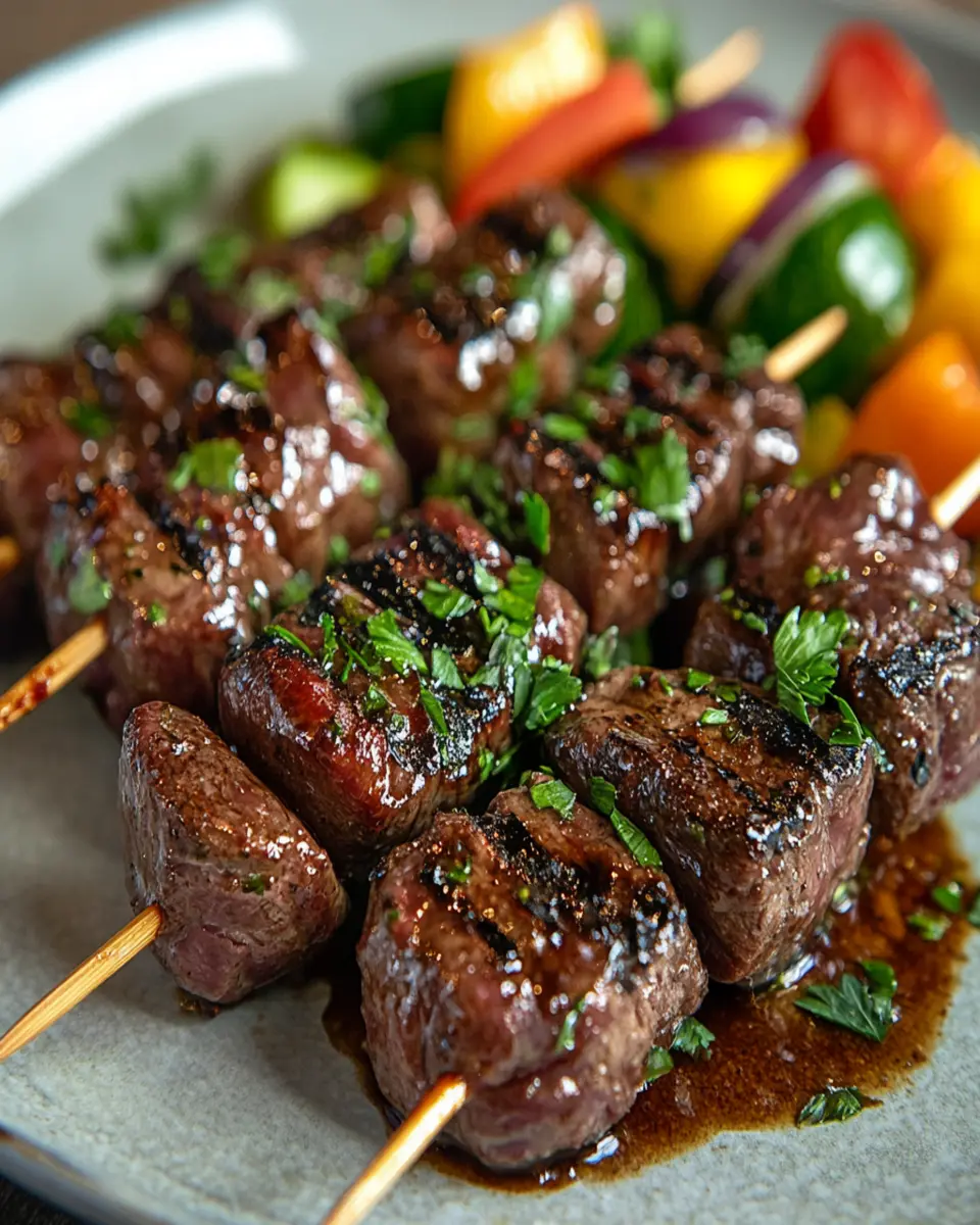 Beef Kidney Skewers: Juicy Tallow Baste for Flavorful Grilling