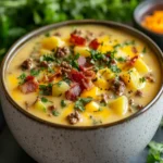 Bacon Cheeseburger Soup First Image First Image